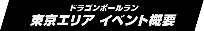 ドラゴンボールラン 東京エリア